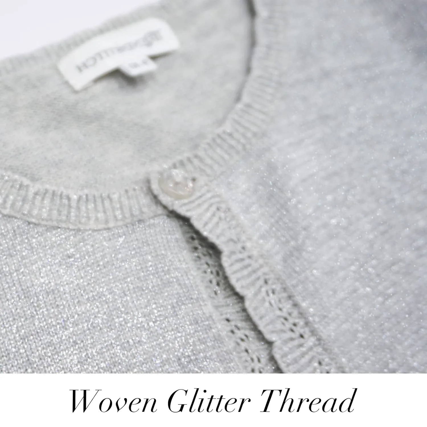 girls sparkle bolero cardigan 2