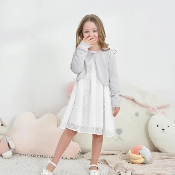 girls sparkle bolero cardigan 3