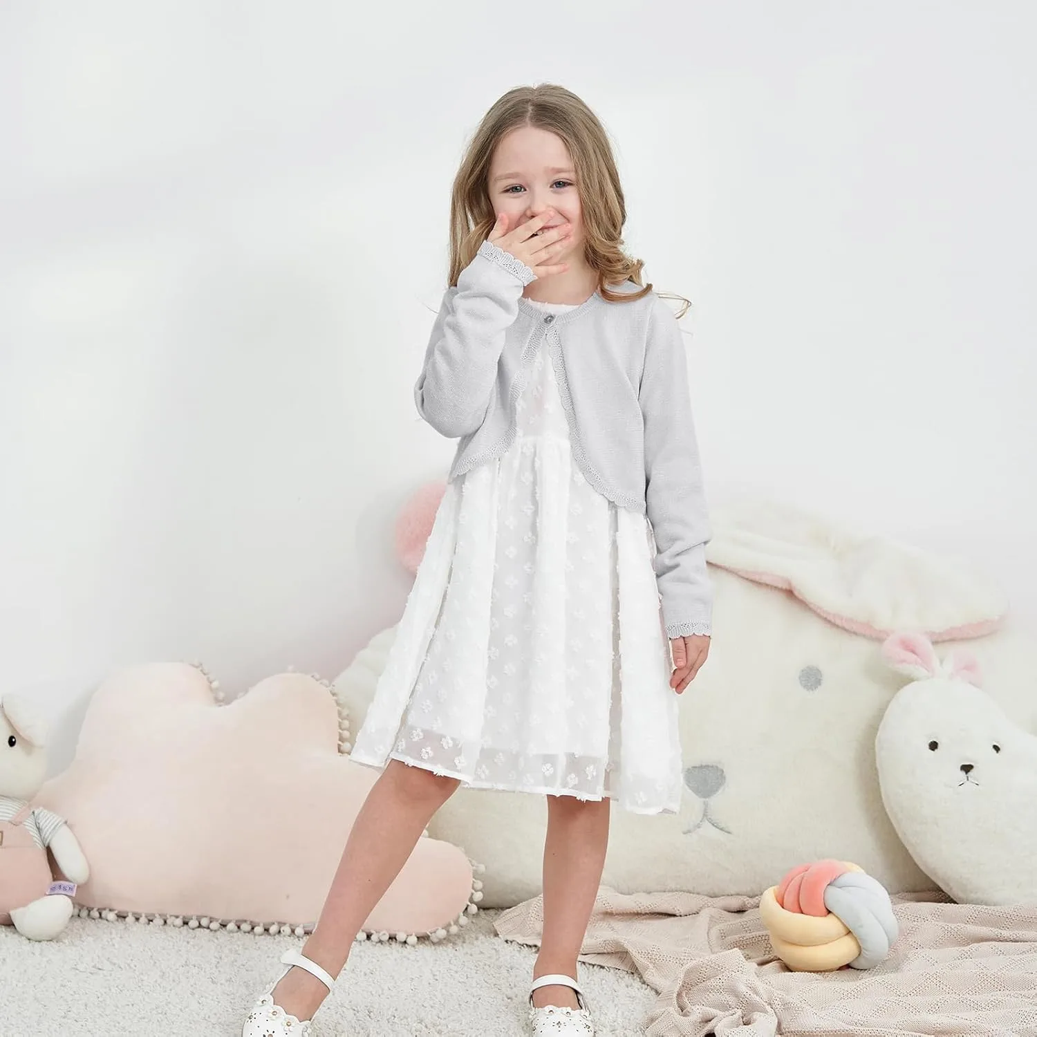 girls sparkle bolero cardigan 3