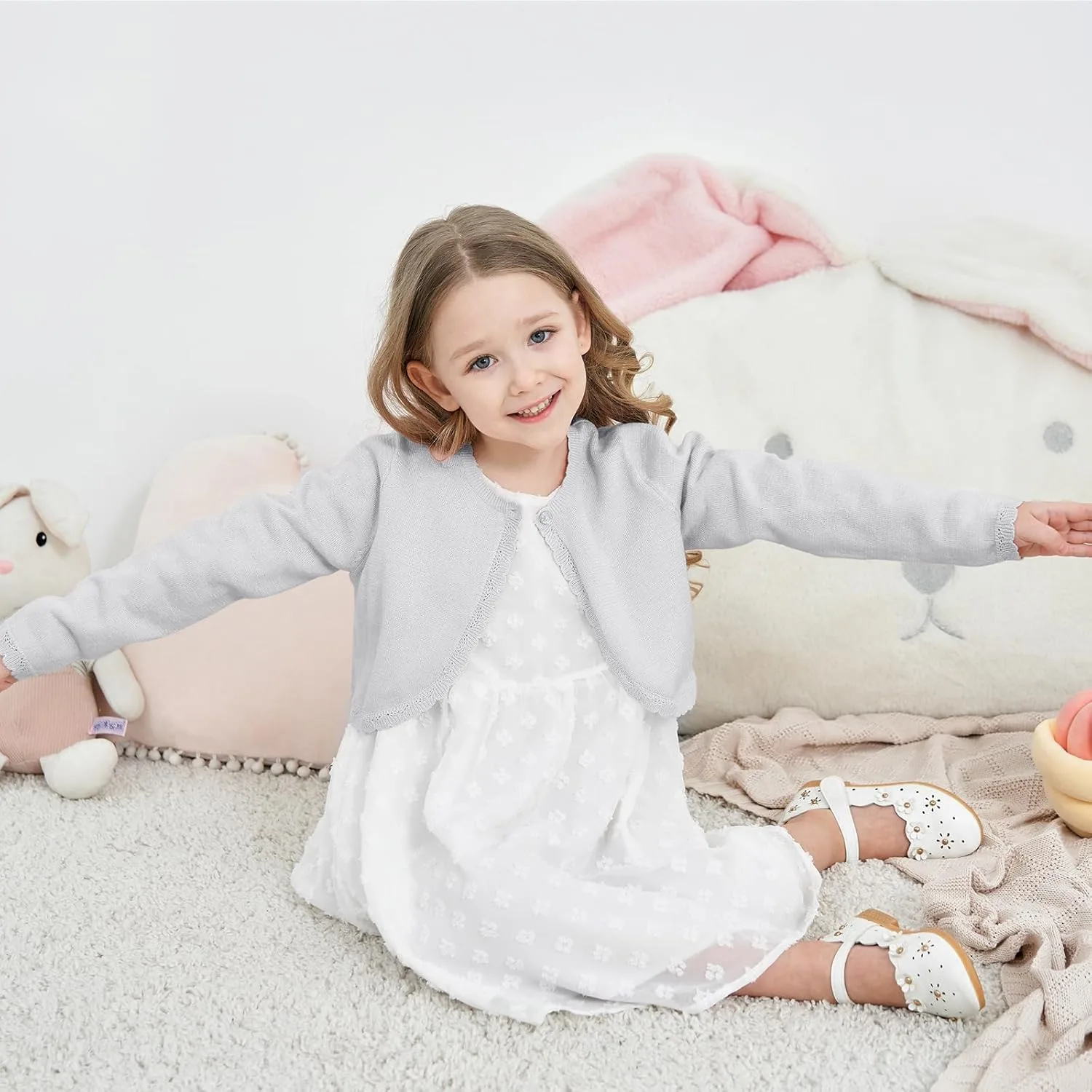 girls sparkle bolero cardigan 4