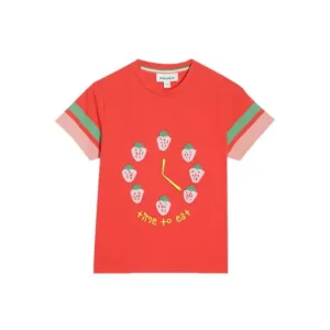 girls strawberry tshirt 1