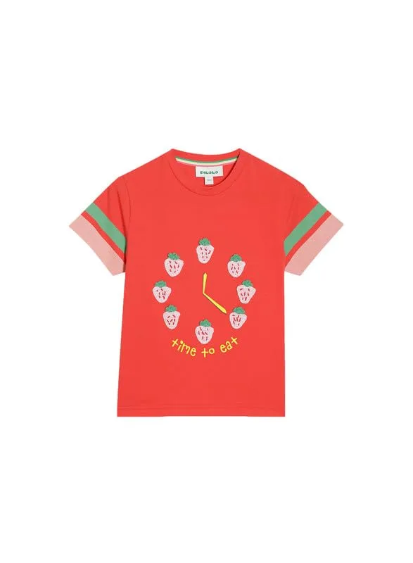 girls strawberry tshirt 1