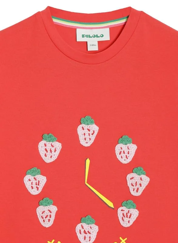 girls strawberry tshirt 3