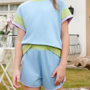 girls summer clothes sets 4