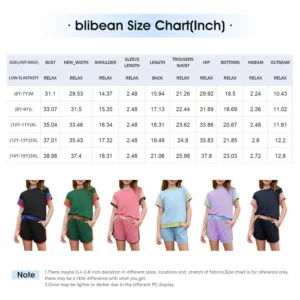 girls summer clothes sets 6