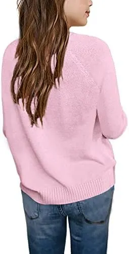 girls sweater heart knit 7