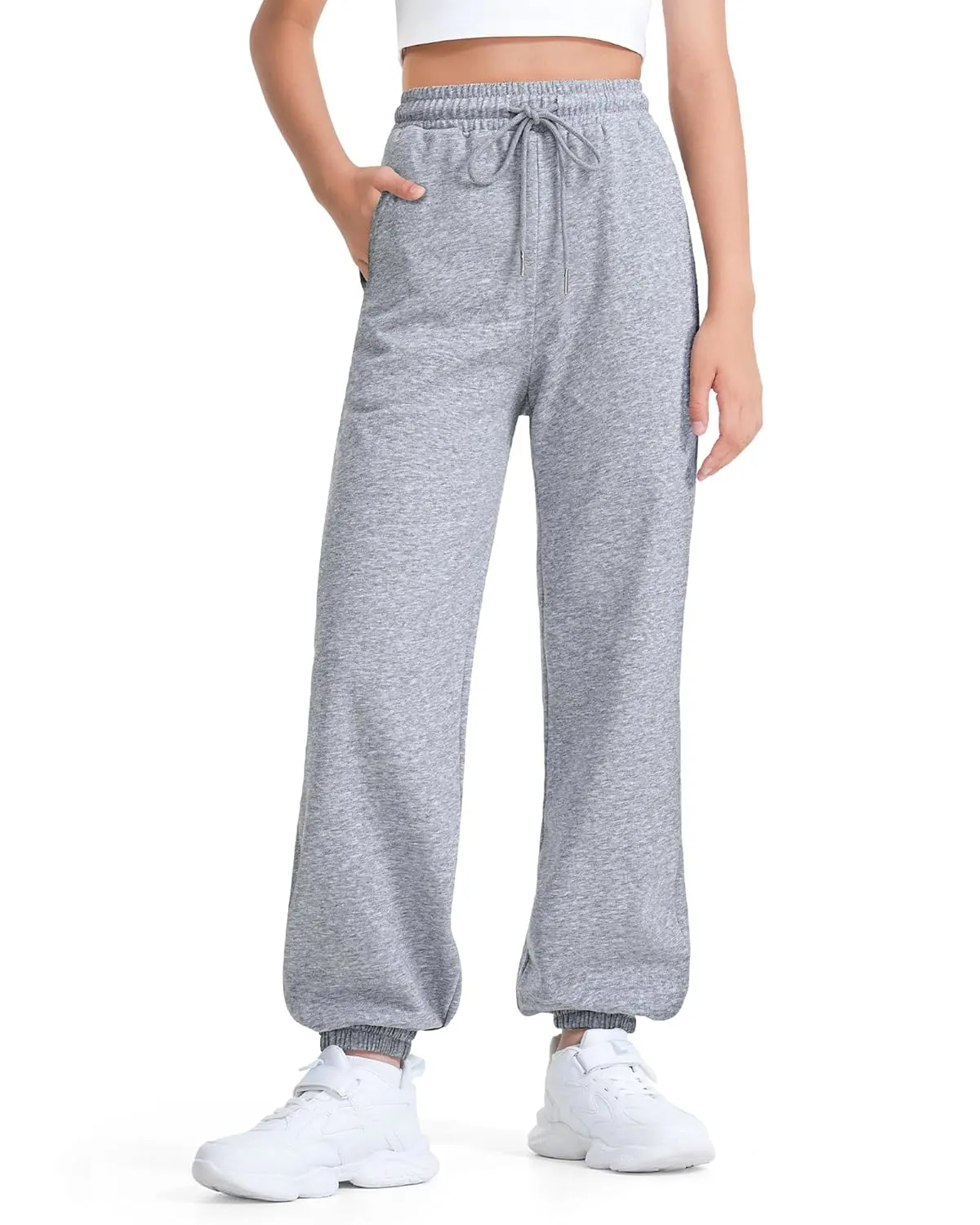 girls sweatpants cotton joggers 1