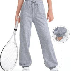 girls sweatpants cotton joggers 2