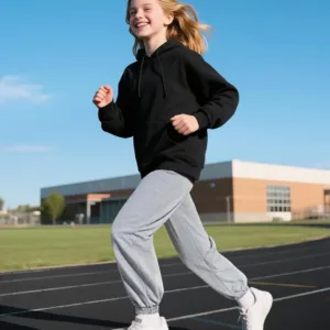 girls sweatpants cotton joggers 7