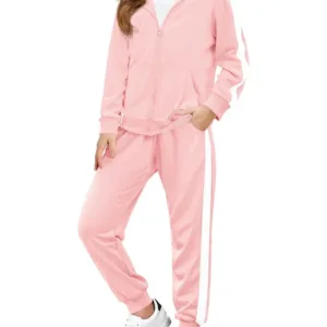 girls sweatsuit hoodie set 1