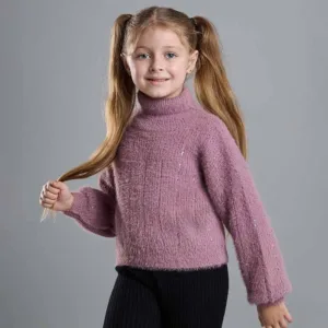 girls textured sweater 3