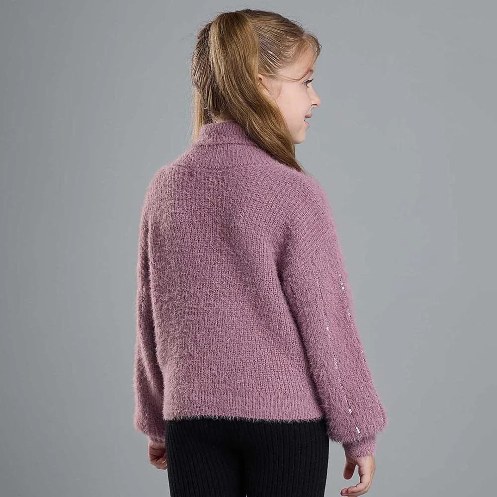 girls textured sweater 4