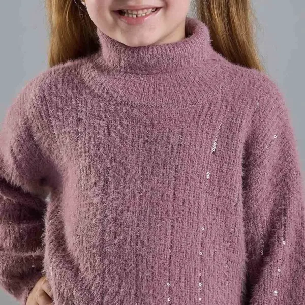 girls textured sweater 5