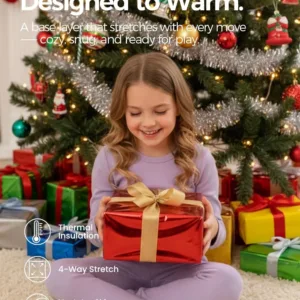 girls thermal underwear set 2