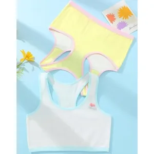 girls training bra pack 4