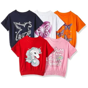 girls tshirt half sleeve 1