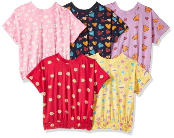 girls tshirt half sleeve 6