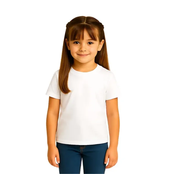 girls tshirt round neck 1