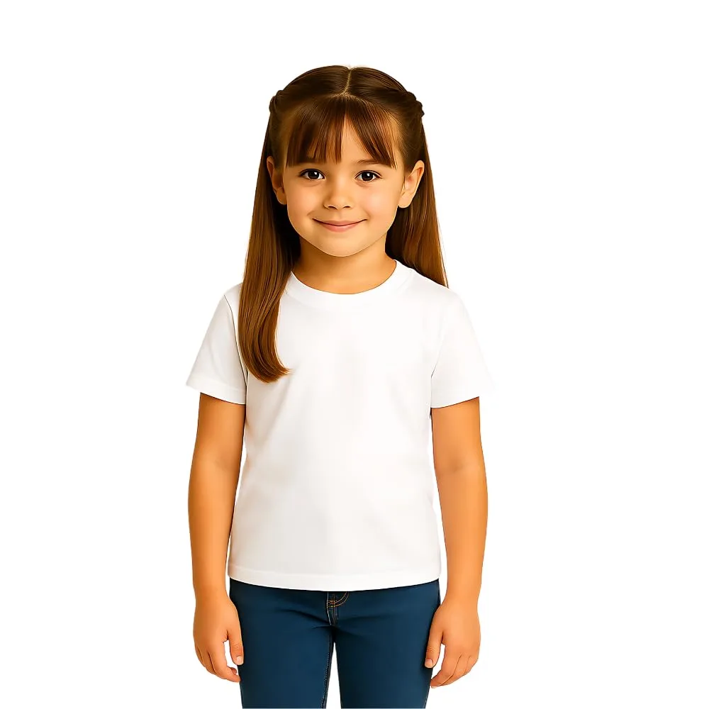 girls tshirt round neck 1