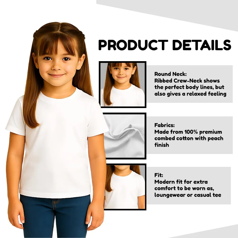 girls tshirt round neck 3