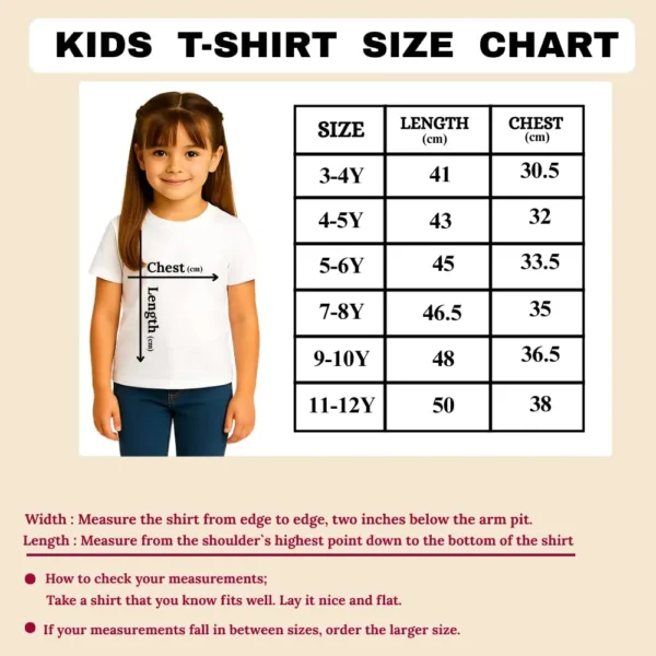 girls tshirt round neck 7