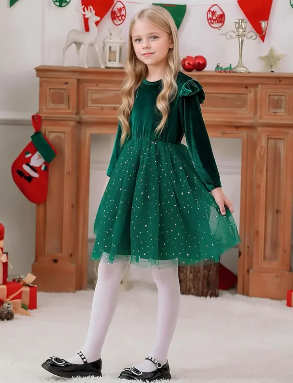 girls tulle party dress 3