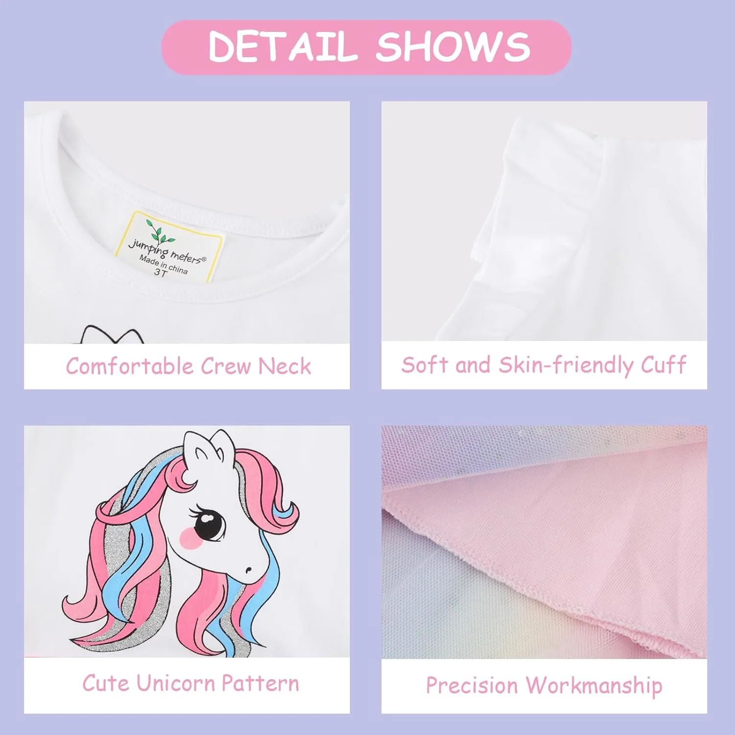 girls unicorn dress kids 3