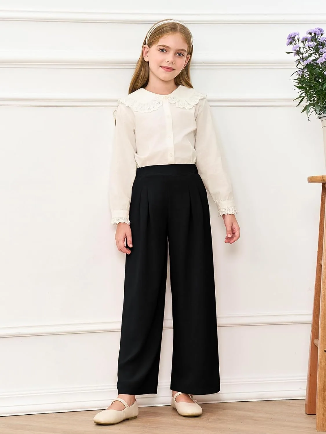 girls uniform pants 5