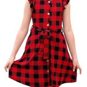 girls vintage floral dress 1