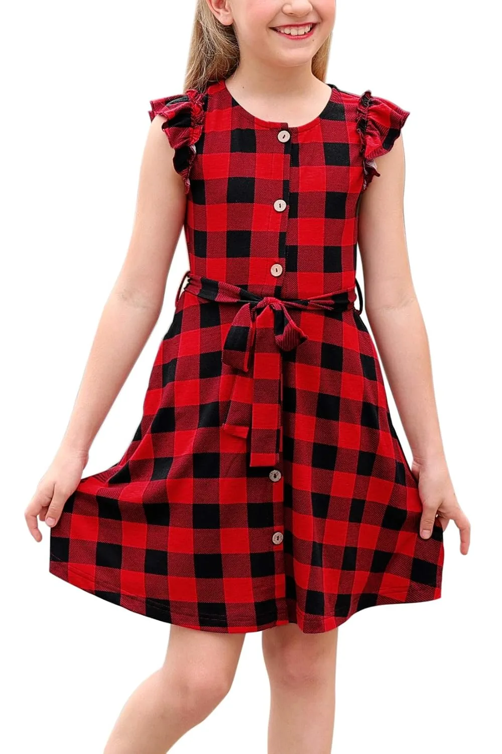 girls vintage floral dress 1