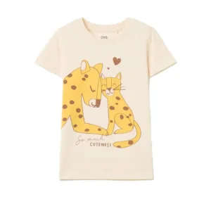 girls white cotton tshirt 1