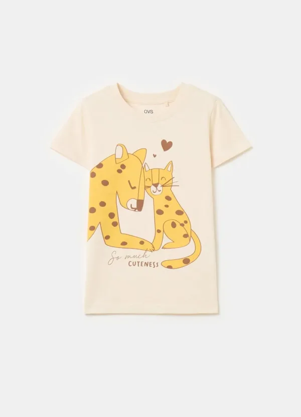 girls white cotton tshirt 2