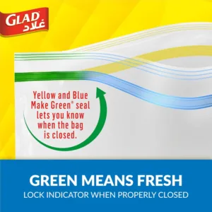 glad freezer bags zipper 4