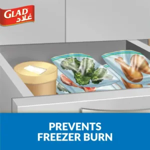 glad freezer bags zipper 5