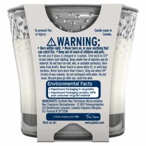 glade vanilla embrace candle 2