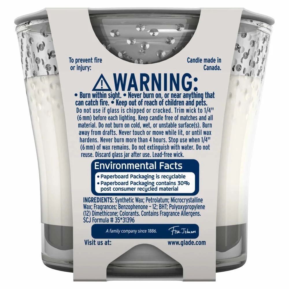 glade vanilla embrace candle 2