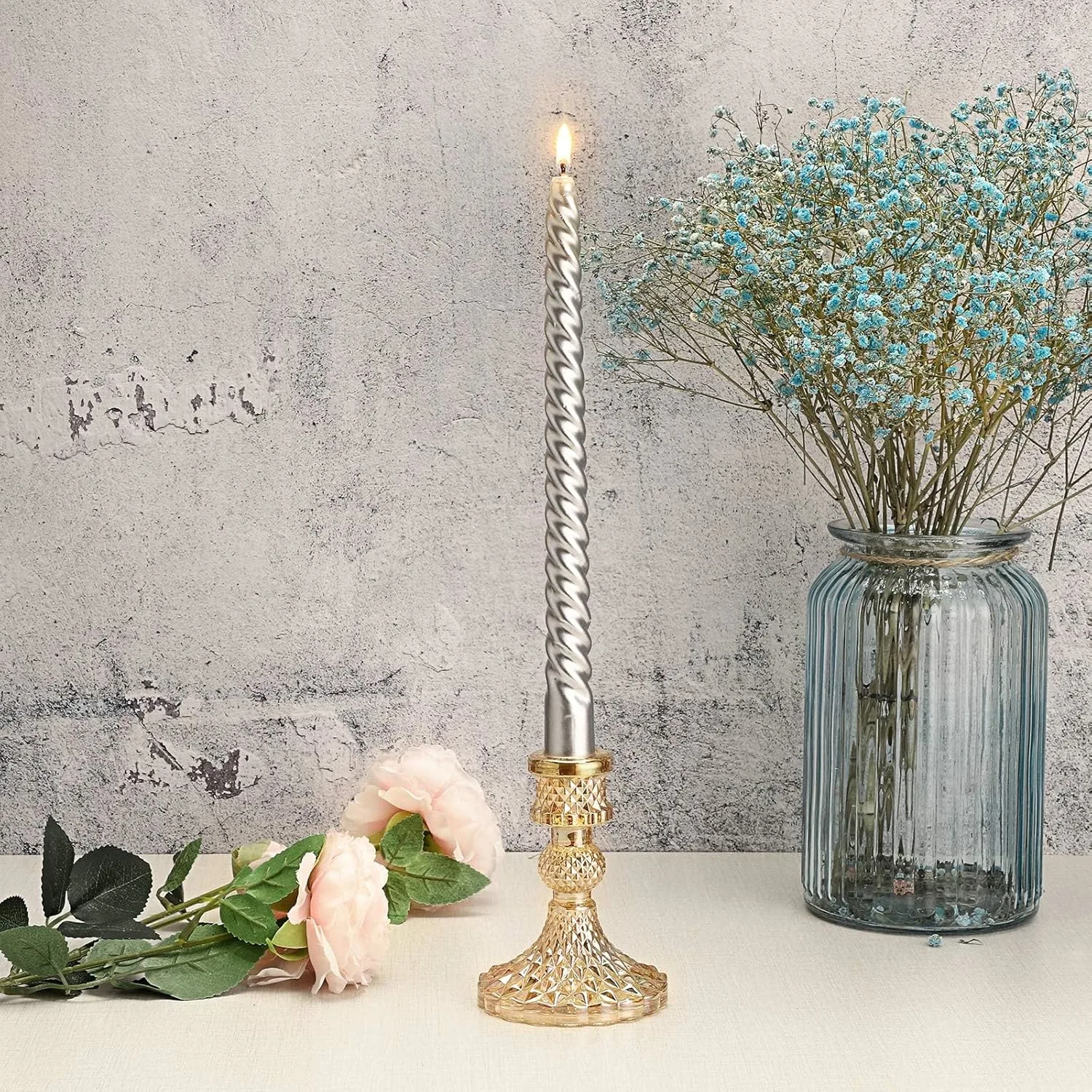 glass candle holder 2