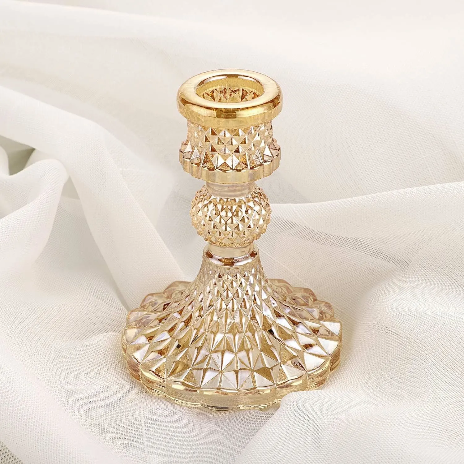 glass candle holder 4