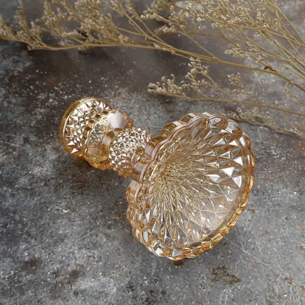 glass candle holder 5