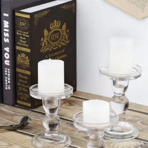 glass candle holders 4
