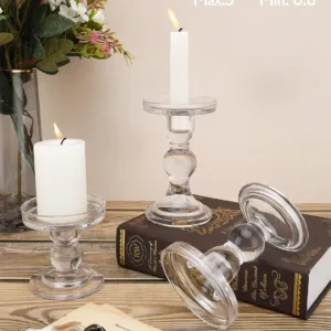 glass candle holders 5