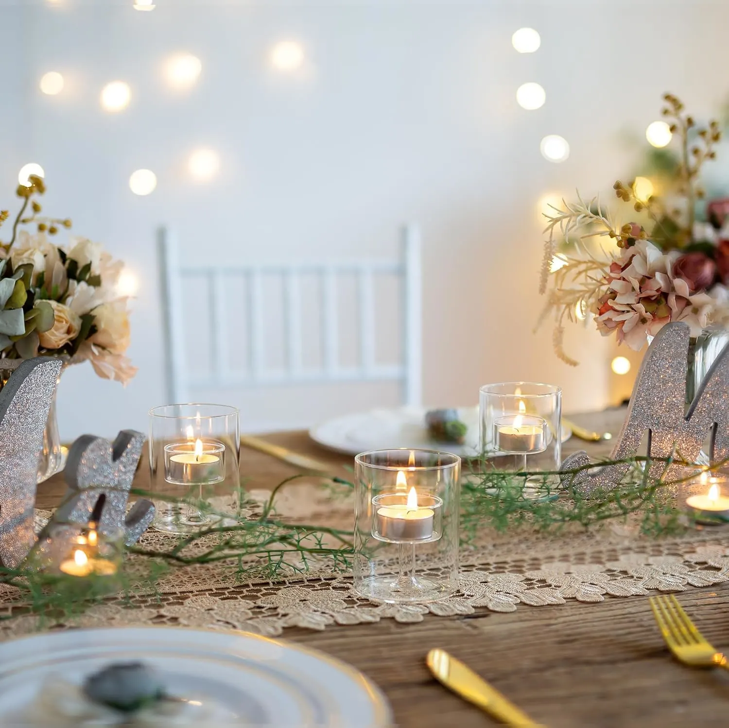 glass tealight candle holders 4