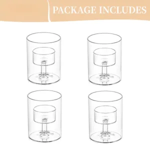 glass tealight candle holders 6