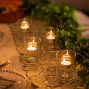 glass tealight candle holders 7