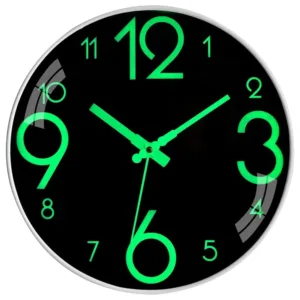 glow dark wall clock 1