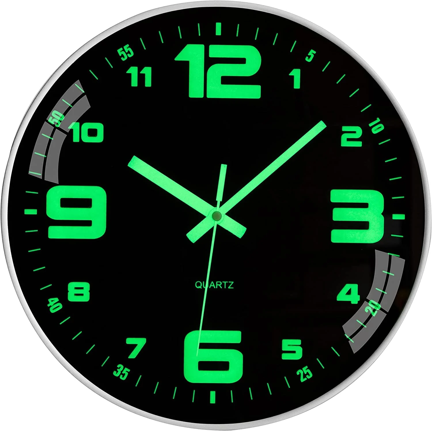 glow dark wall clock 1