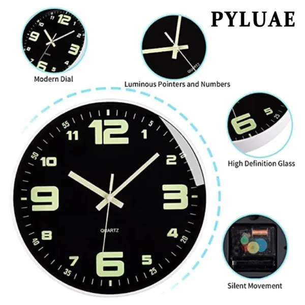 glow dark wall clock 3