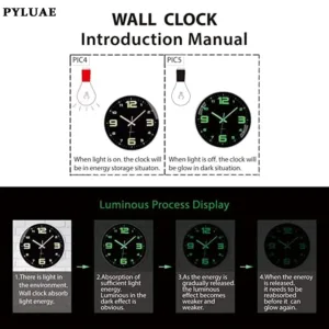 glow dark wall clock 4