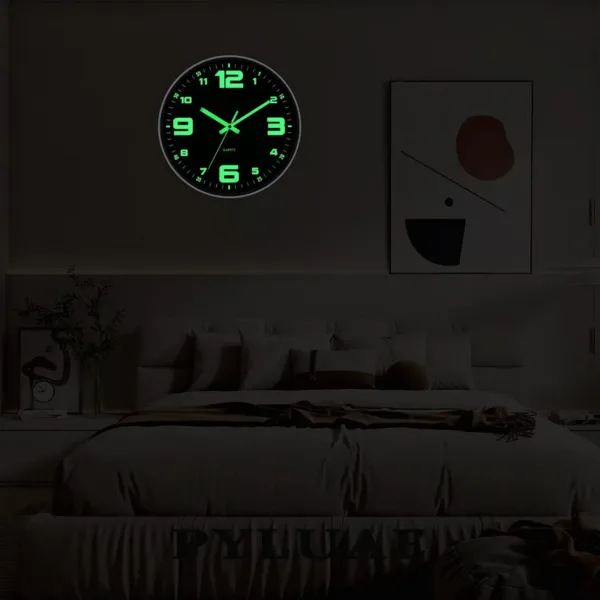 glow dark wall clock 6
