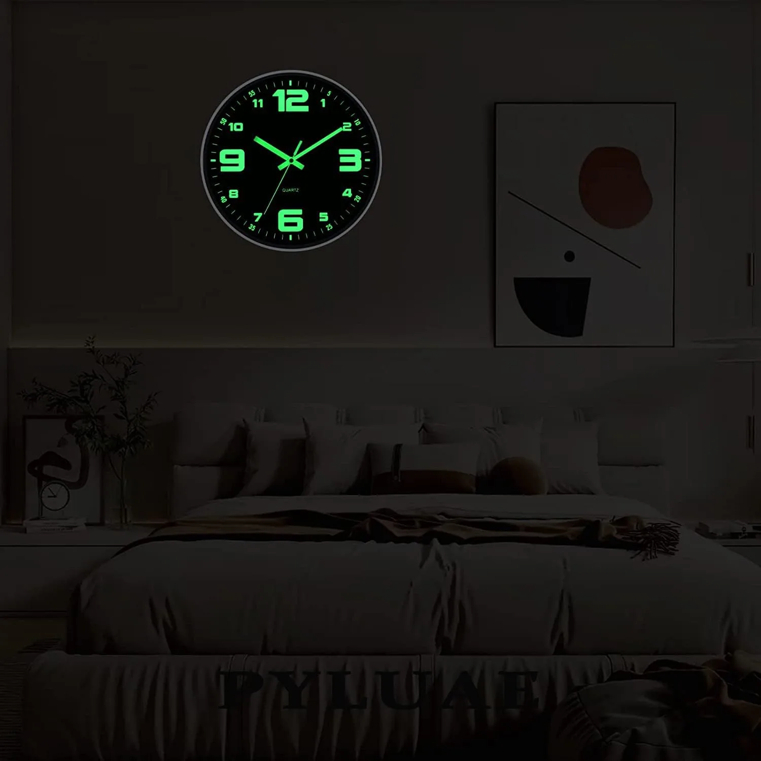 glow dark wall clock 6